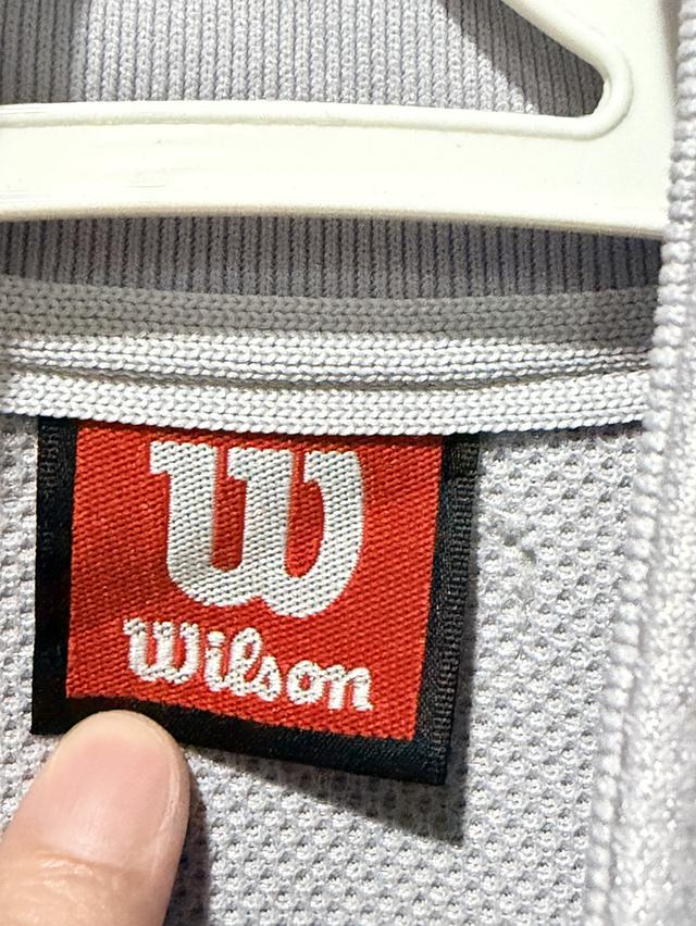 เสื้อวอร์มสีเทา แบรนด์ Wilson รูปที่ 3