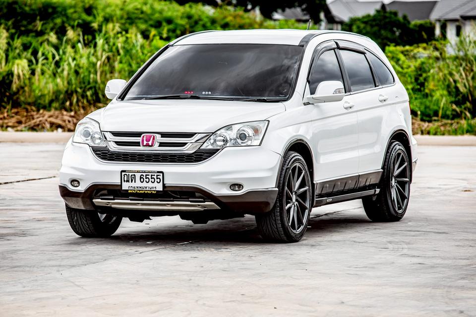 Honda Crv 2.0 EL เบาะไฟฟ้า ปี 2010 สีขาว เกียร์ออโต้ 