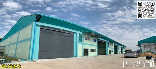ให้เช่าโกดังใหม่ 480 ตร.ม. ใกล้พระราม 2 พร้อมออฟฟิศ 2 ชั้น เดินทางสะดวก 1.5 กม. ถึงถนนพระราม 2 - KK4920R 1