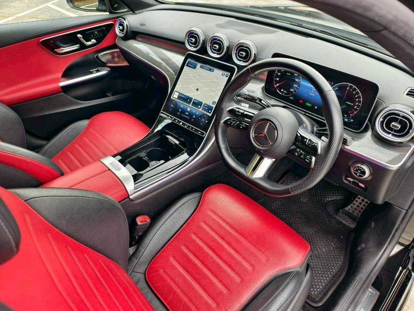 2023 Mercedes Benz C350e AMG รถหรูสภาพใหม่ ไมล์น้อยมาก เหมือนได้รถใหม่ แต่ประหยัดไปถึง 50%เลยครับ รูปที่ 10