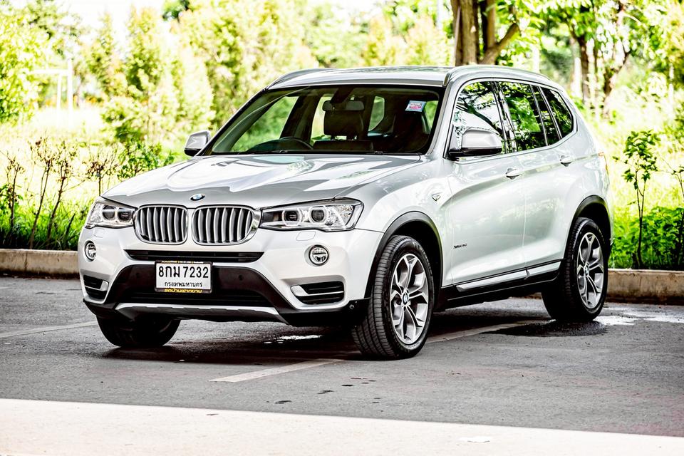 Bmw X3 XDrive20d Highline 2.0 ดีเซล สีเทา ปี 2016