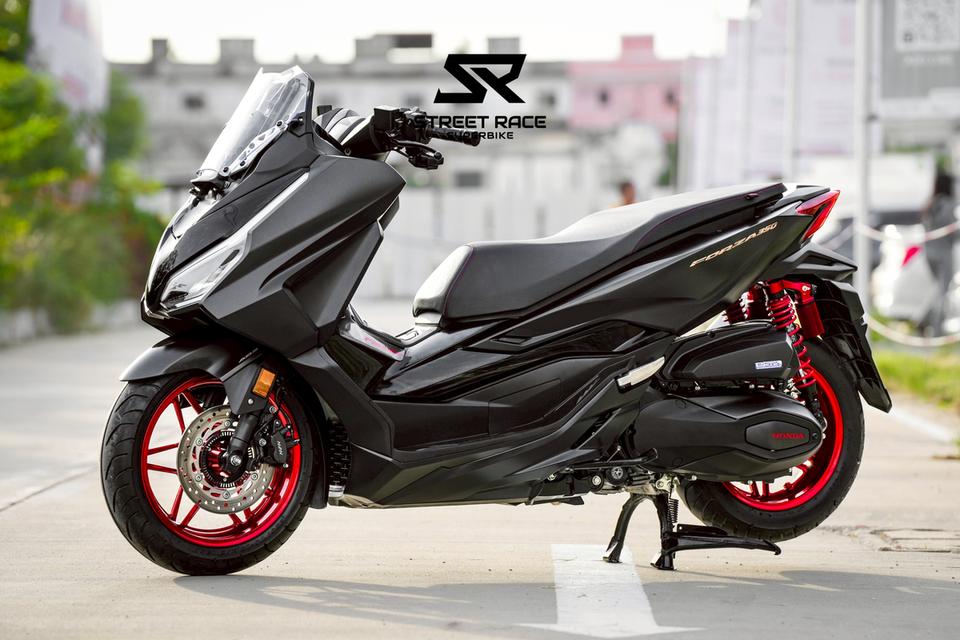❗️❗️เข้าใหม่! สายเท่จัดให้ครบ! ❗️❗️ 🏍️ #Forza350 ปี 2024 สีดำ ใส่ Profender GP ของแต่งเบิกใหม่ทั้งคัน! หล่อสุดในรุ่น ขี่นุ่ม โช๊คเทพ ของครบพร้อมซิ่ง! 11