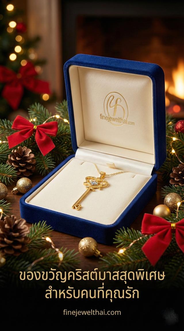 Finejewelthai ชุดเครื่องประดับ ของขวัญวันคริสมาสต์ ราคาสุดพิเศษ