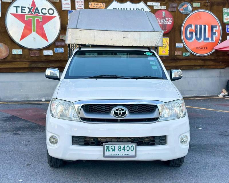TOYOTA HILUX VIGO 2.7 VVT-i Open Cab เกียร์ M/T สีขาว ปี 2011