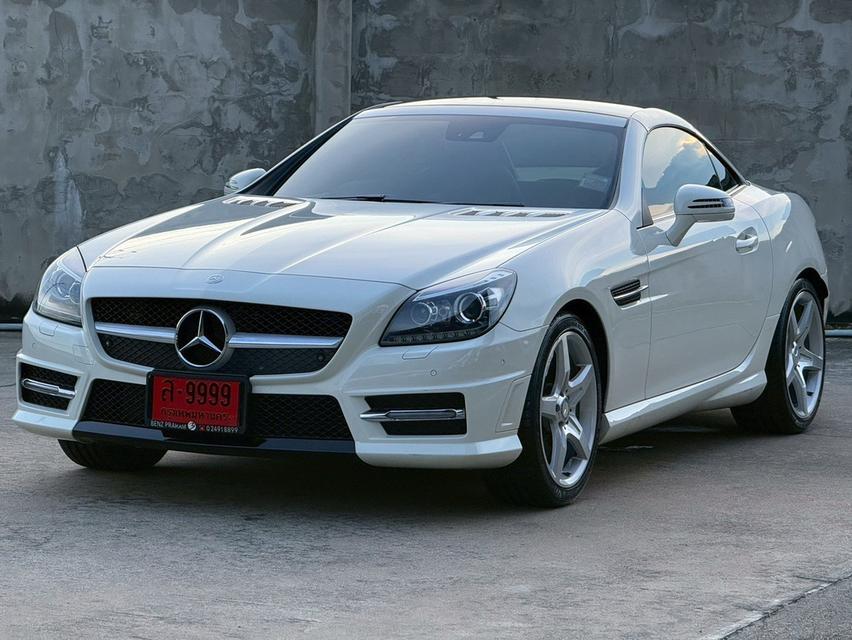 Benz SLK 200 BE ROADSTER ปี 2012 สีขาว
