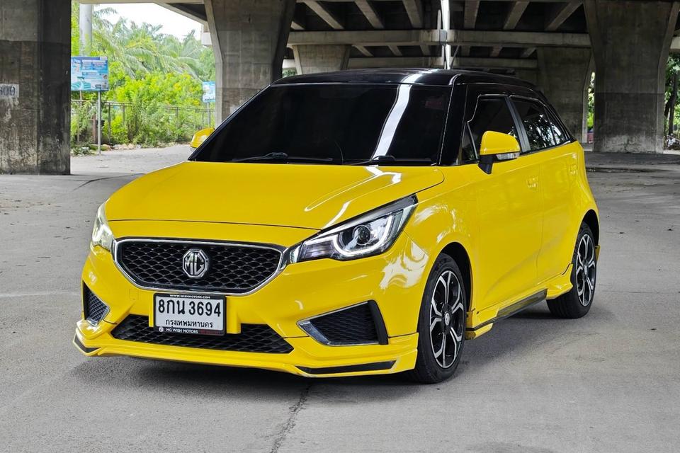 2019 MG 3 1.5 X Sunroof AT มือเดียวป้ายแดง ไมล์น้อย