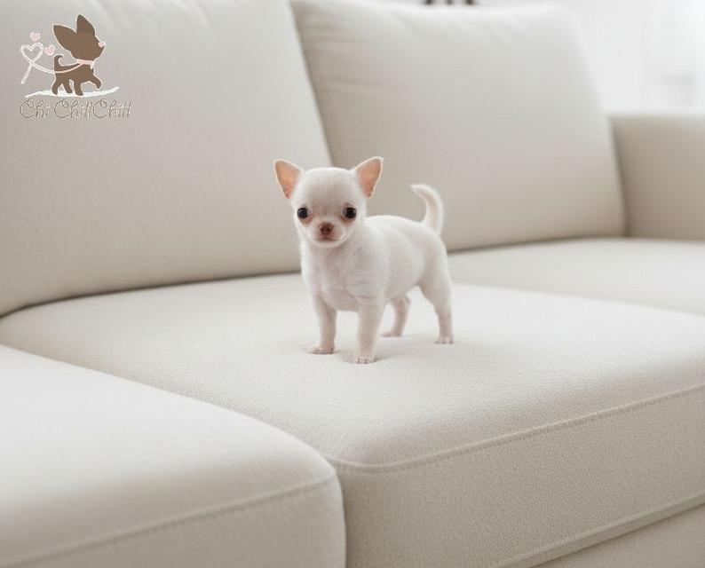 ชิวาวาขนสั้นสีครีมเพศเมีย