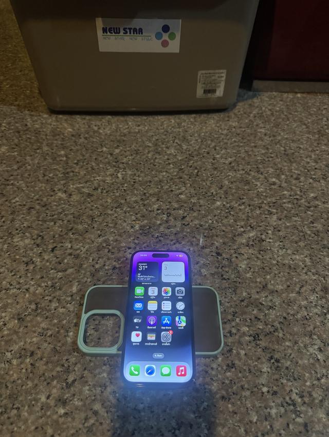 ขายๆๆๆถูกๆๆไอโฟน14ProสีSpace Gray 256กิ๊กสูนTrueใช้งานปกติหมดทุกๆฟังชั่นเครื่องรีสโตได้ตลอดไม่มีติดไอคราว สภาพ: 99.99% สวยๆๆคับไร้รอยตกบุบใดๆคับติดฟ