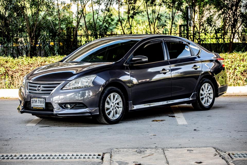 Nissan Sylphy 1.6S ปี 2013 เกียร์ออโต้ สีเทา มือเดียวป้ายแดง  9