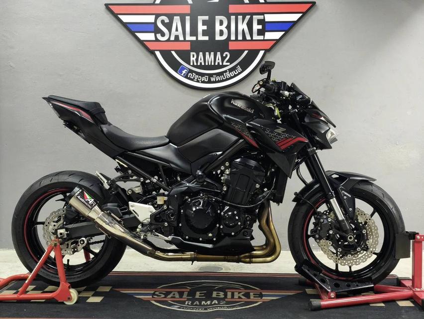 Kawasaki Z900 รถจดทะเบียนปี 2022 abs หล่อๆพร้อมขี่ สภาพไม่ต่างจากออกศูนย์