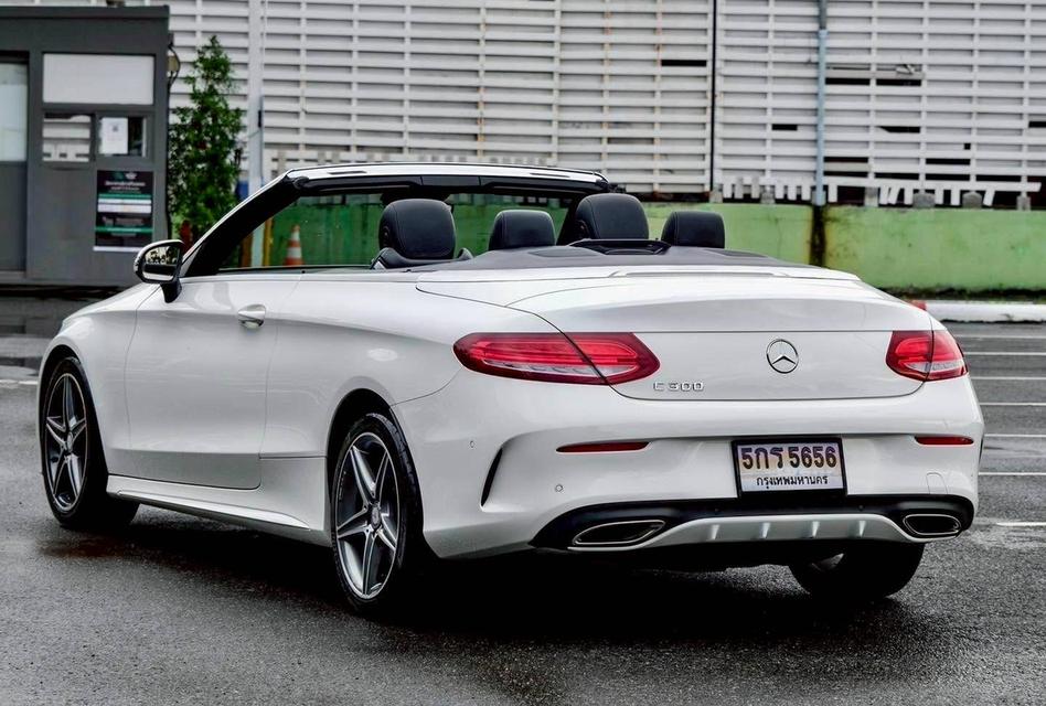 รหัสรถ PR5656 Benz C300 Cabriolet AMG Dynamic รถออก Benz Thailand ปี 2017 Fulloption  18