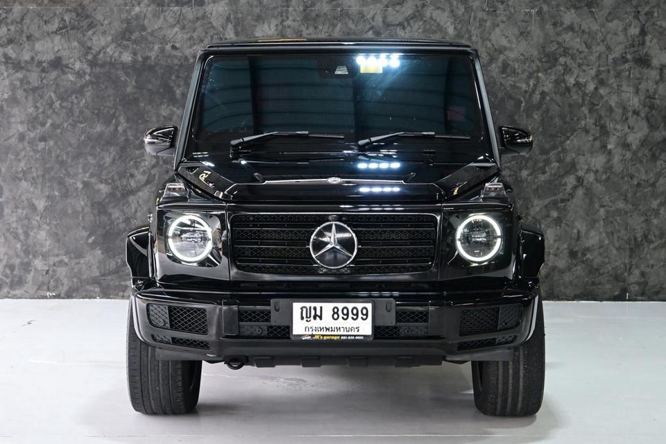 (แจ้งรหัสรถ JRS8999) MERCEDES-BENZ G400d สีดำ ภายในแดง ลงตัวมากๆ รูปย่อยที่ 2