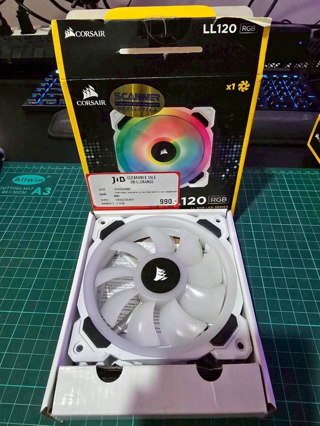 CORSAIR CASE SET เคสคอมพิวเตอร์ ชุดน้ําสองตอน พัดลมเคส สายไฟ LED ตกแต่งเคส (มือสอง มีกล่อง) รูปที่ 8