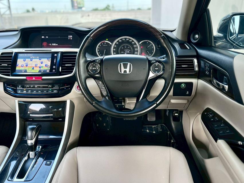 Accord 2.4 EL Navi ปี 2017 รถมือเดียวป้ายแดง ออกห้างป้ายแดง รูปที่ 12