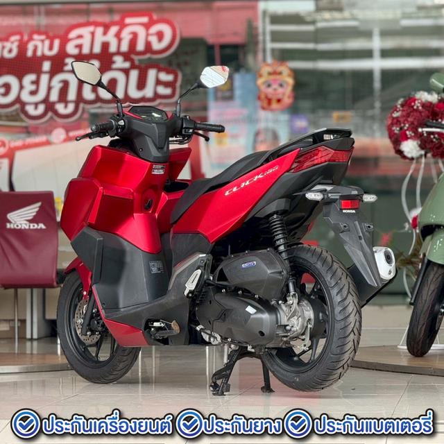ขายรถ Click160 ปี’2566 สีแดง-ดำ | ดาวน์เบา ผ่อนสบาย คันนี้หรู แรง มีสไตล์