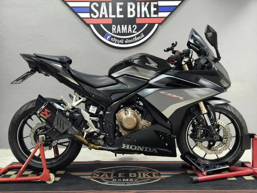ออกรถ 0 บาท Honda Cbr500r ปี 2022 abs  พร้อมขี่ ของแต่งเต็มๆ สภาพนางฟ้า
