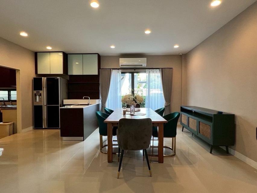 ให้เช่าบ้านเดี่ยว 2 ชั้น เศรษฐสิริ กรุงเทพกรีฑา พื้นที่ 85 ตร.ว.  318 ตร.ม 4 ห้องนอน 5 ห้องน้ํา 3 ที่จอดรถในบ้าน พร้อมเฟอร์ เข้าอยู่ได้เลย 7