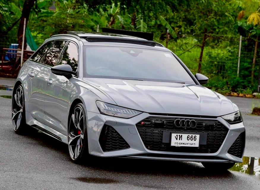 รหัสรถ PR666 Audi RS6 Avant Performance Vorsprung ปี 2020 Tune Stage 650PS