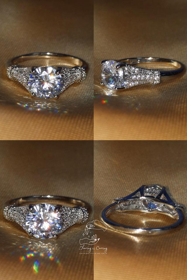 Fancy CZ A+++ Diamond ring ฿1,390.- 5