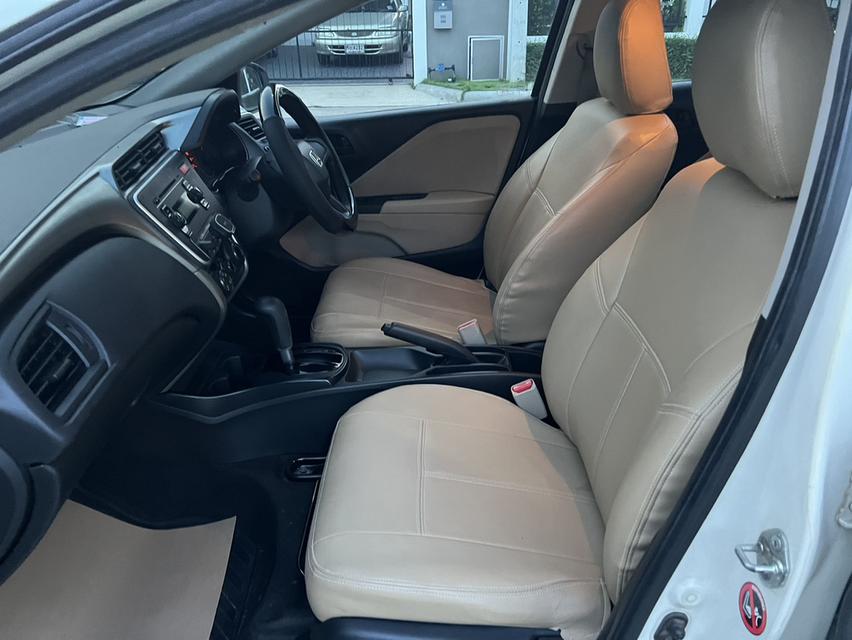 HONDA CITY ออโต้ ปี2015 ไม่แก๊ส รถมือเดียว 14