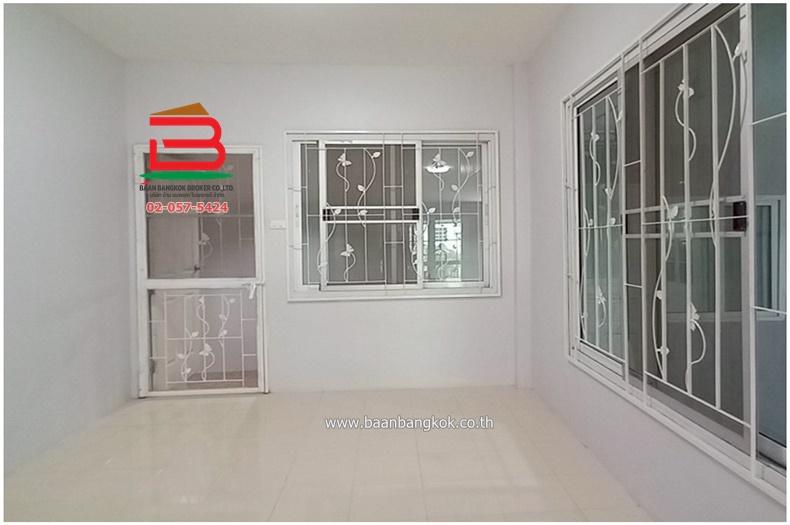 บ้านเดี่ยว 1 ชั้น หมู่บ้าน นันทวัน 10 เนื้อที่ 34.9 ตรว. (ซอยเลียบวารี 37) ถนนสุวินทวงศ์-หนองจอก แขวงโคกแฝด เขตหนองจอก กรุงเทพฯ 5