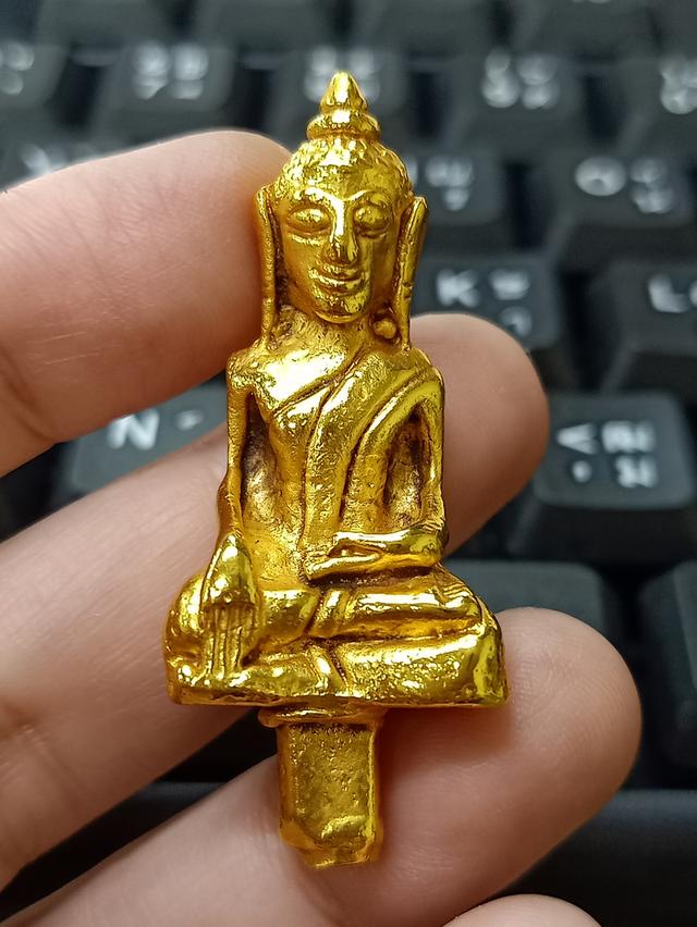 พระยอดธง เนื้อเปียกทอง รูปที่ 4
