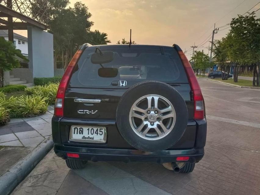 Honda CRV ปี 2003 สีดำ ไมล์น้อยมาก 4