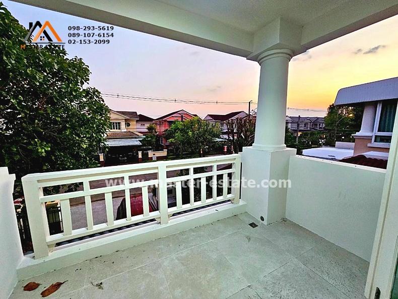ม.มัณฑนา วัชรพล-รามอินทรา 1 บ้านเดี่ยวพร้อมเรือนรับรอง เนื้อที่ 106 ตร.ว. Renovate พร้อมอยู่ เงียบสงบ ร่มรื่น กว้างขวาง คุณภาพ Land+House ทำเลดีมาก 15