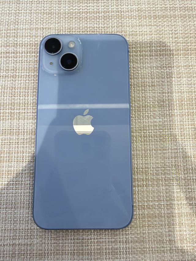 iPhone 14 สีฟ้า 128 เครื่องเดิมๆไม่เคยซ่อม