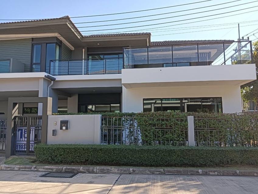 ขายบ้านเดี่ยว 2 ชั้น เศรษฐสิริ วงแหวน–ลำลูกกา หลังมุมใหญ่สุด พื้นที่ใหญ่ ฟังก์ชันครบ 2