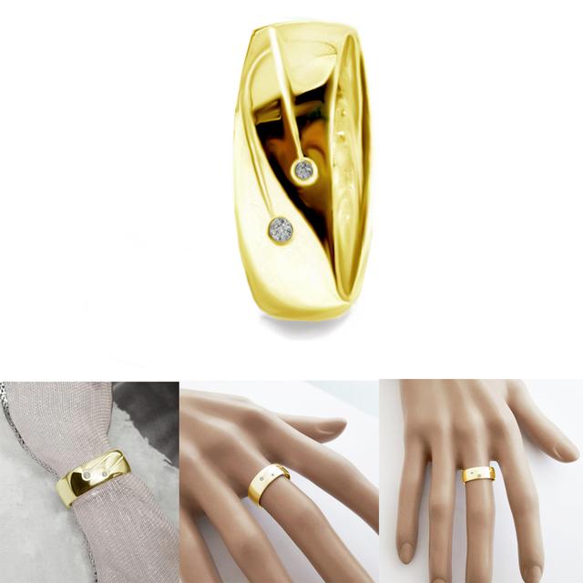 FineJewelThai | แหวนเงินแท้ แหวนเพชรแท้ แหวนแต่งงาน RC3061 รูปย่อยที่ 4