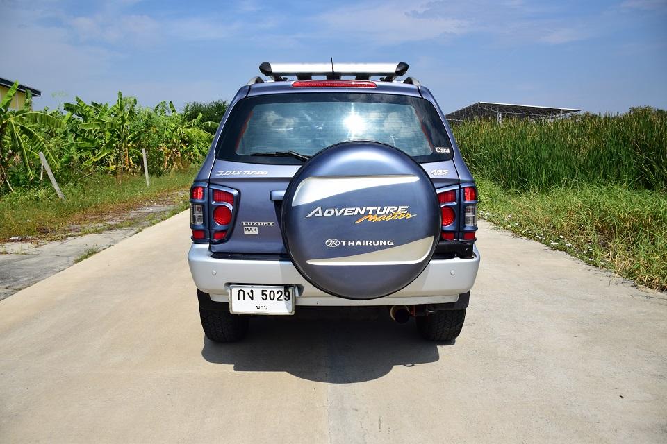 ขายรถครอบครัว/เพียง159000 บาท / ISUZU ADVENTURE 3.0Di-TURBO เกียร์ M/Tขับ2และ4WD เบาะหนังแท้ แอร์หลังชุดแต่ง /แล็กหลังคา /กล้องหน้าหลัง โทร0957401229 11