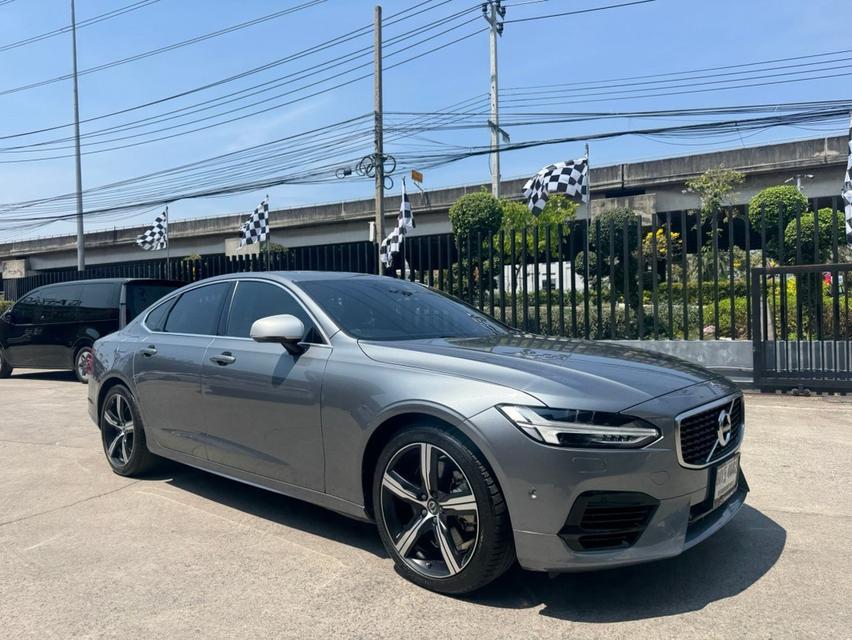 Volvo S90 T8 R-Design ท็อปสุดชุดแต่ง สีเทา ปี 2018 ไมล์แท้ 83,xxx km. 