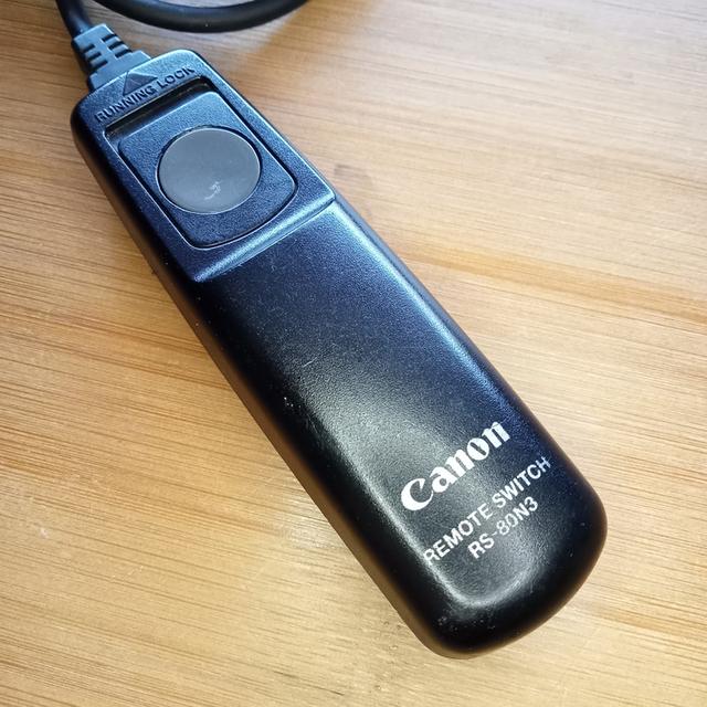 รีโมทกล้อง Canon Remote Switch RS-80N3 สภาพดี 490 บาท รวมส่ง รูปย่อยที่ 2