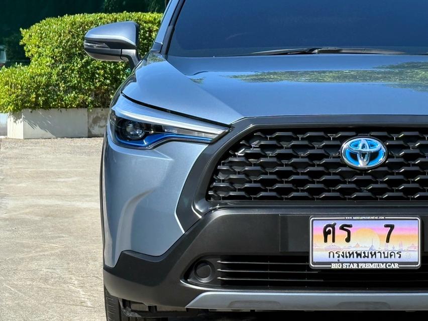 2022 Toyota CROSS HYBRID SMART รถมือเดียวป้ายแดง รถวิ่งน้อย เข้าศูนย์ตามระยะ รถไม่มีอุบัติเหตุครับ 7