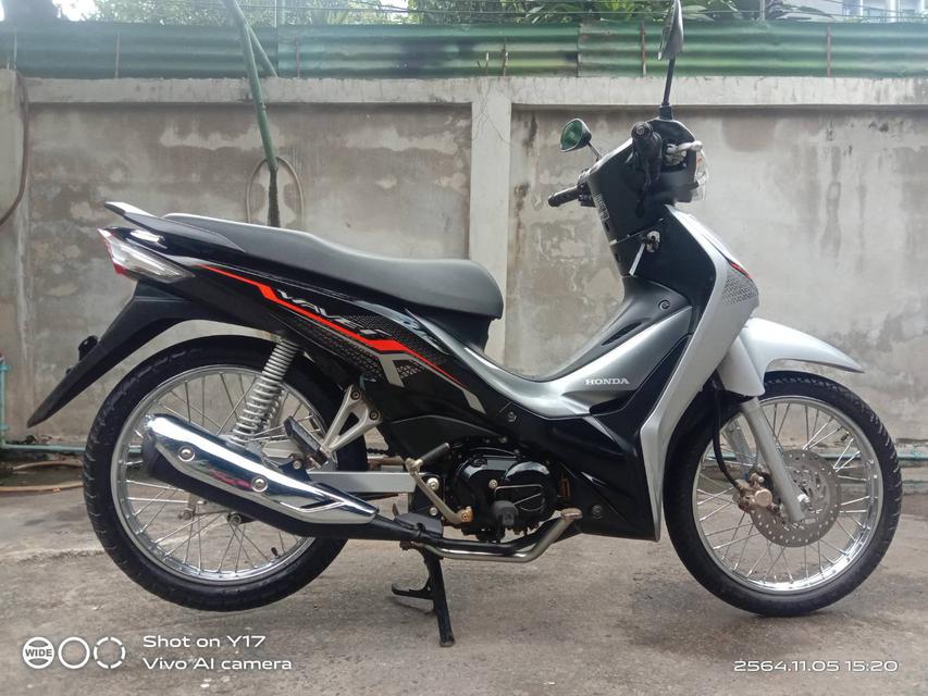Honda Wave110i 2021 สีเทา ไมล์ดิจิตอล