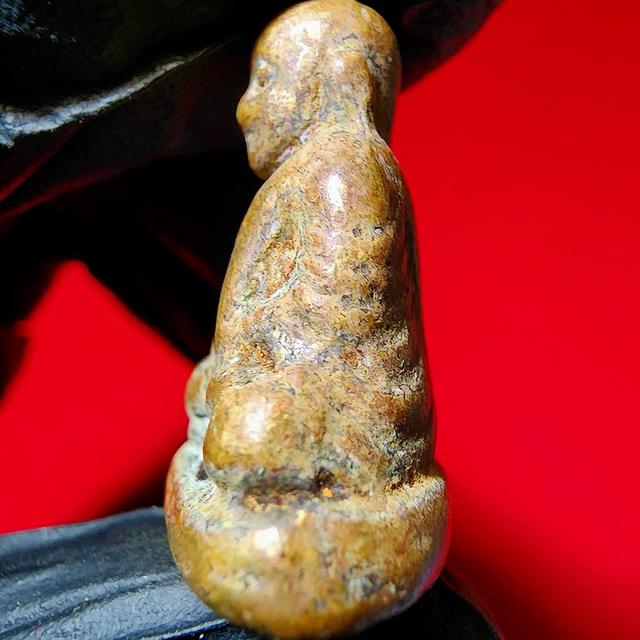 พระรูปหล่อหลวงพ่อเงิน พิมพ์นิยม วัดบางคลาน