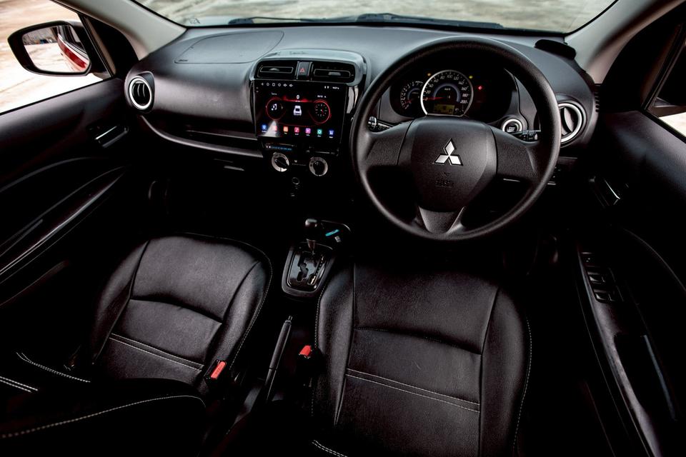 Mitsubishi Mirage 1.2 GLS ปุ่มสตาท์ ปี 2013 ออโต้ สีแดง  16