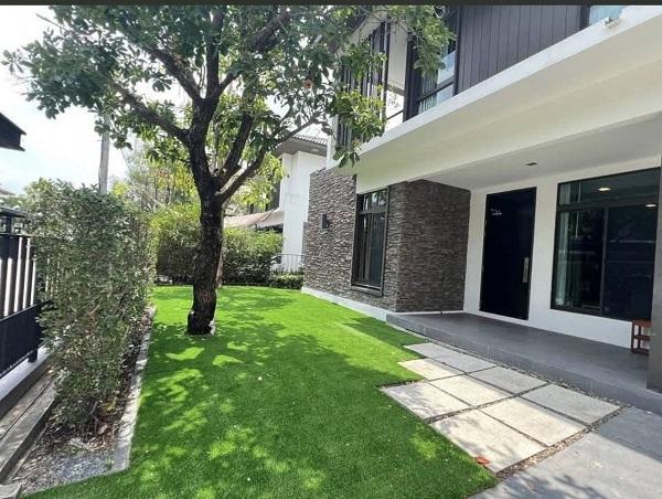 บ้านเดี่ยวให้เช่า 2 ชั้น พร้อมเฟอร์นิเจอร์ โครงการมัณฑนา ศรีนครินทร์ - บางนา ใกล้เมกาบางนาและถนนกาญจนาภิเษก บางพลี สมุทร 10
