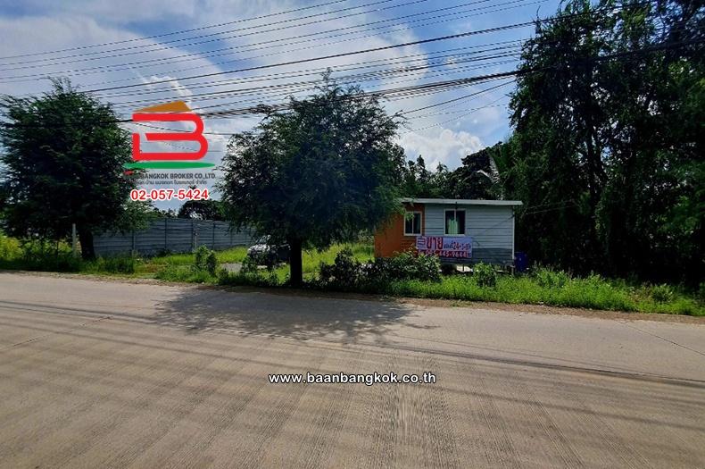 ที่ดินเปล่า เนื้อที่ 24-3-8 ไร่ ซอยสุทธิพันธ์ (ระหว่างซอยเลียบคลองหกตะวันตก 31-33) ถนนรังสิต-นครนายก ตำบลคลองหก อำเภอคลองหลวง ปทุมธานี 1