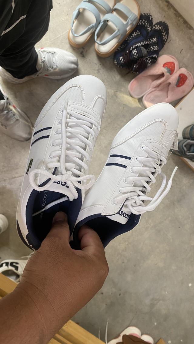 Lacoste Youth MISANO 116 Sneakers in Navy 10