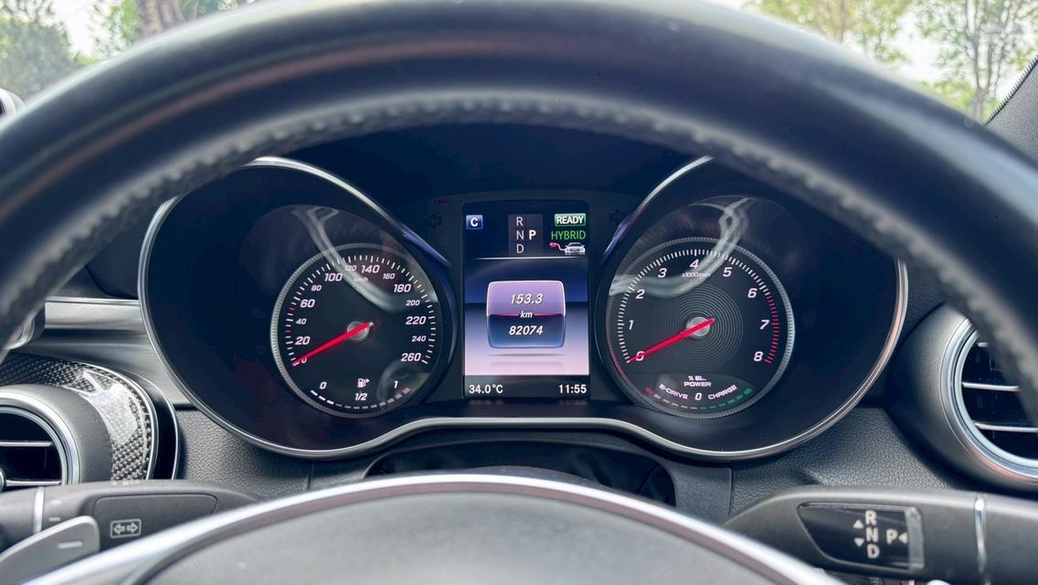 รหัสรถ TPV9240 🎊 Mercedes Benz C350e AMG Plug-in Hybrid 🎊 2017 รูปที่ 10