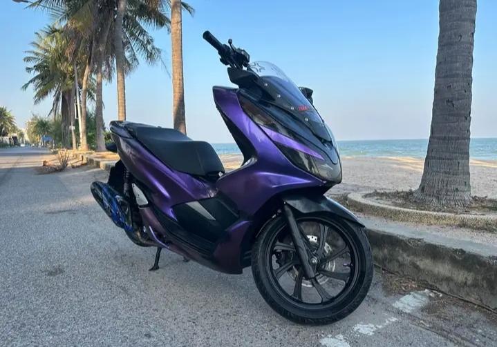 2018 Honda PCX สีม่วง 3