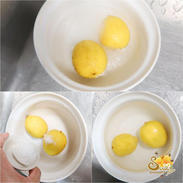 เมนูสดชื่น เลมอนดองน้ำผึ้ง Lemon Honey Preserve 3