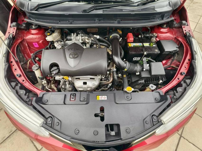 TOYOTA YARIS 1.2 MID Hatchback สีแดง ปี 2020 18