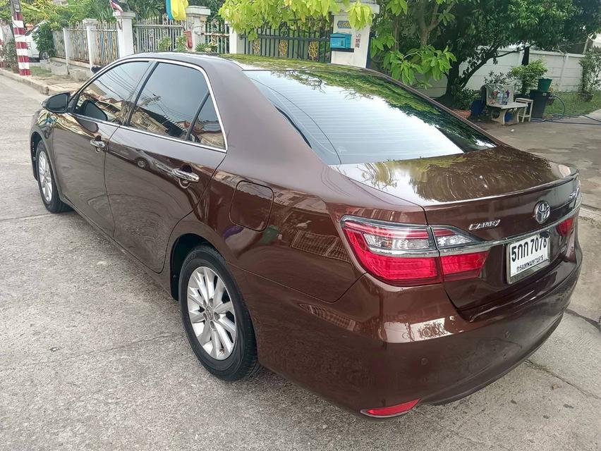 Toyota #Camry 2.0G D4S 2016 MNC เครื่อง D4S เกียร์ ออโต้ มือเดียวป้ายแดง เข้าศูนย์ทุกระยะ สีน้ำตาลรถจริงสวยกว่าในรูป✌(ไมล์166,432โล) 💸เสนอราคาเพีย รูปย่อยที่ 3