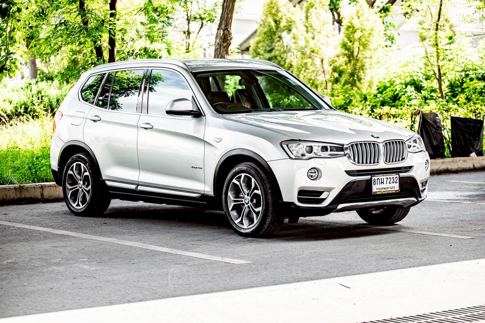 Bmw X3 XDrive20d Highline 2.0 ดีเซล สีเทา ปี 2016 3