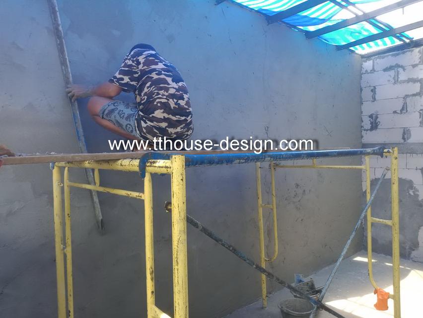 รับเหมา ต่อเติม โครงหลังคา กันสาด ห้องครัว เทพื้น ปูกระเบื้อง Line dddesign23