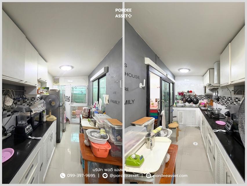 ขาย!! ทาวน์เฮ้าส์ 2 ชั้น บ้านพฤกษา 79 ลำลูกกา คลอง 3 (พนาลี 23) (หลังมุม ขนาด 32 ตร.ว.) ต่อเติมพร้อมอยู่ ลำลูกกา ปทุมธานี 7