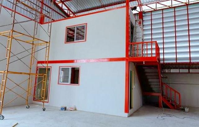 ให้เช่าโกดัง พร้อมออฟฟิศ 2 ชั้น 1,600 ตร.ม.ตรงข้ามวัดลาดบุญ 1.16กม. ARLลาดกระบัง 3.5กม. 400 ตร.วา.พาณิชยการเอเชีย 3.6 กม 4